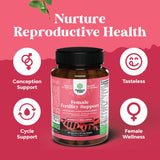Natures Craft Fertilité: tablettes en blister, dosage pratique dans la routine.