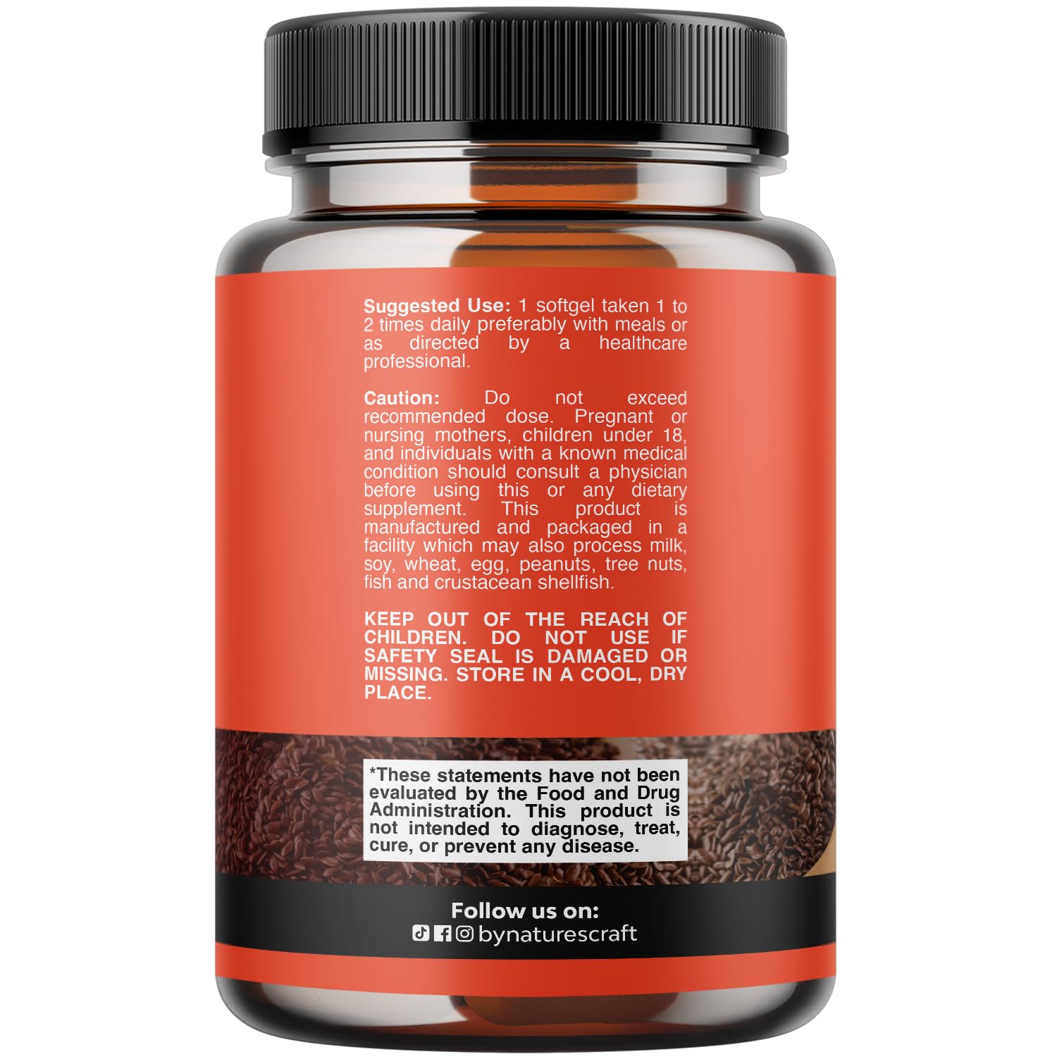 Gélules huile de lin Omega 3-6-9 faciles à intégrer au quotidien.
