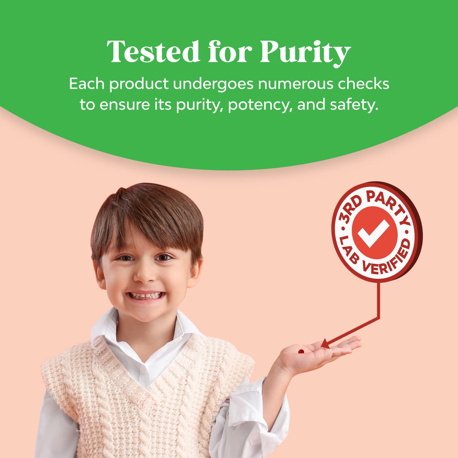 Natures Craft gommes D, soutien potentiel des os et des muscles en croissance.