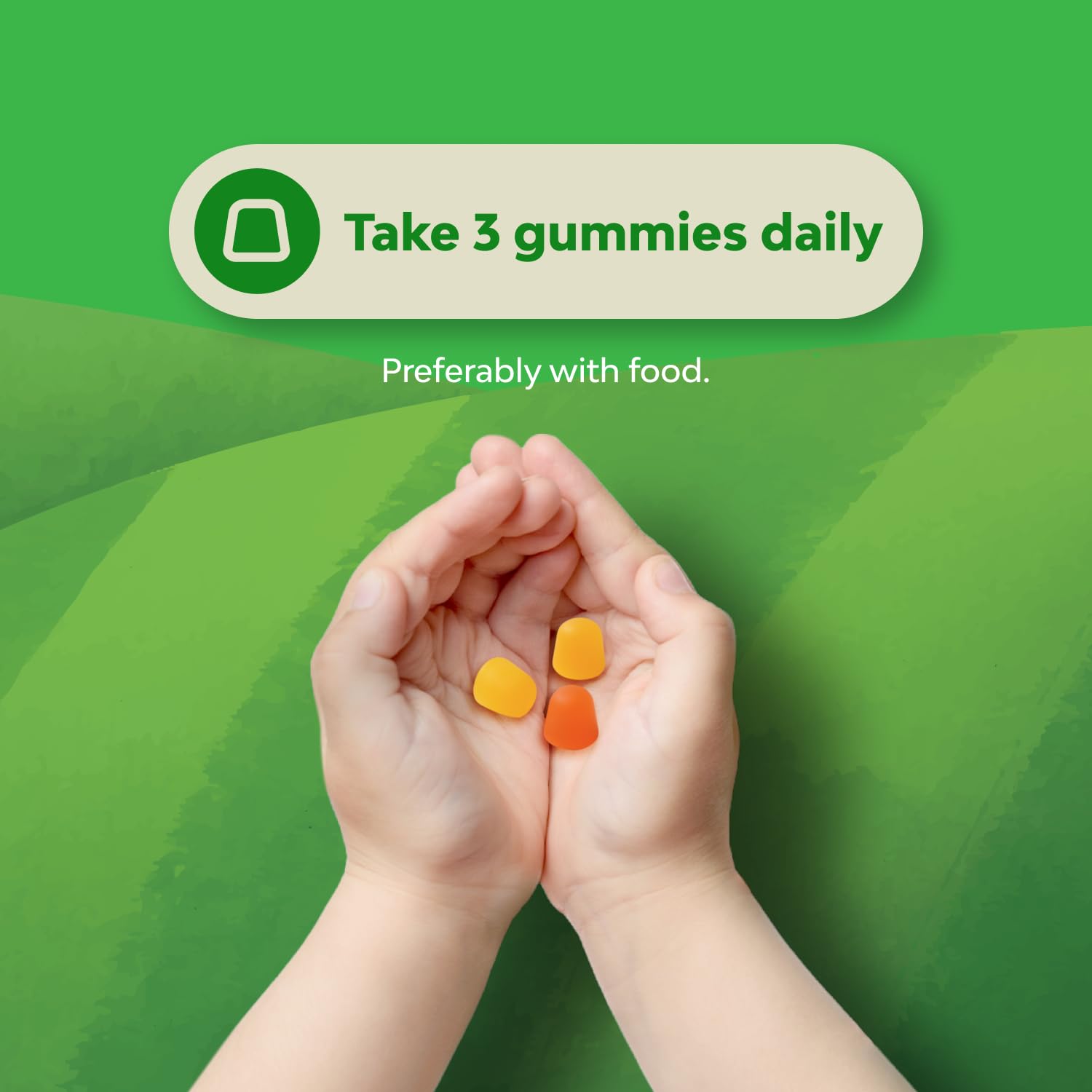 Gommes DHA Natures Craft, usage quotidien facile pour les enfants.