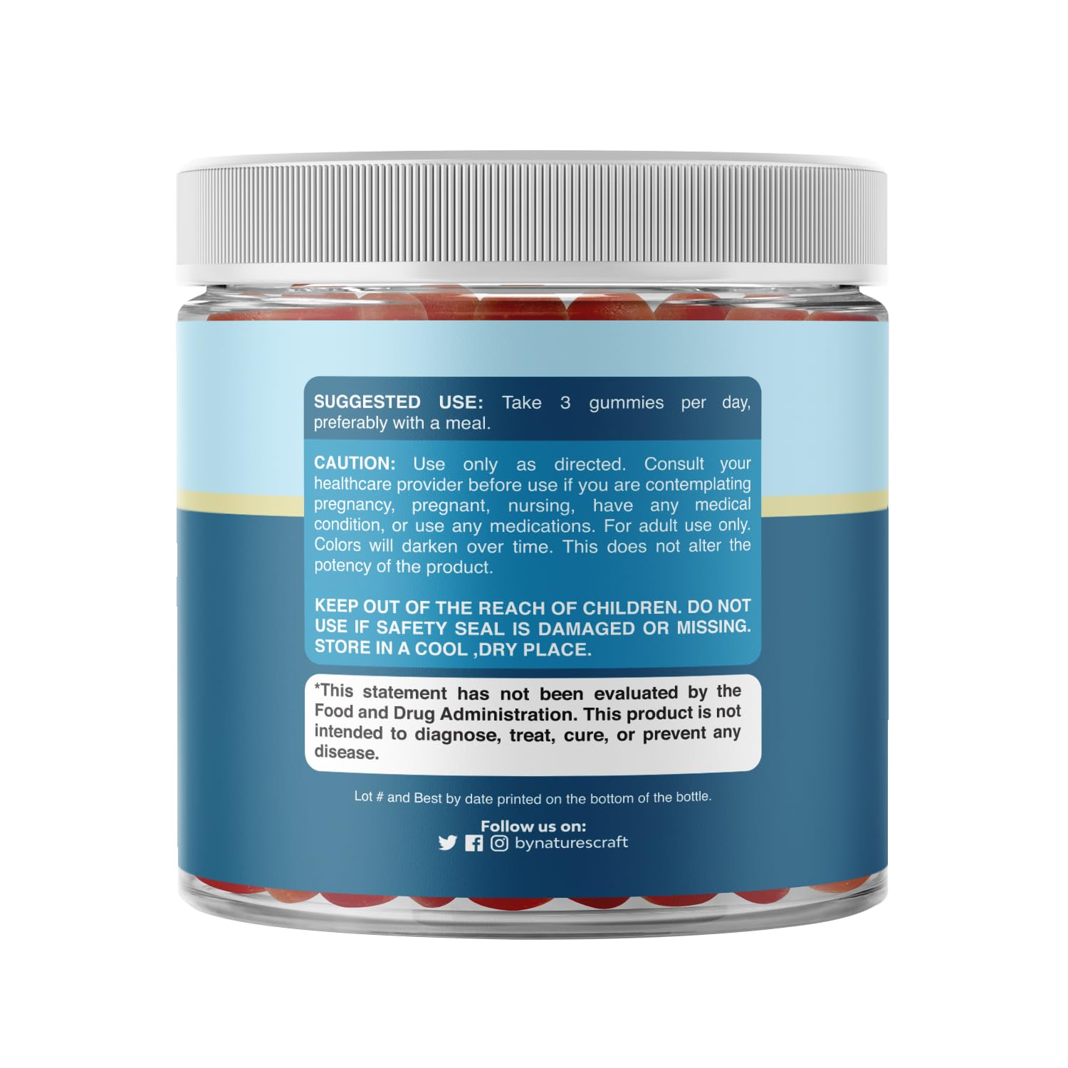 Gommes Natures Craft Hommes – extraits fruits et légumes pour goût naturel