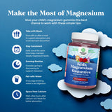 Gommes magnésium Natures Craft soutien musculaire léger pour les activités quotidiennes.