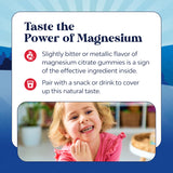 Gommes magnésium Natures Craft sommeil plus calme pour les nuits des enfants.