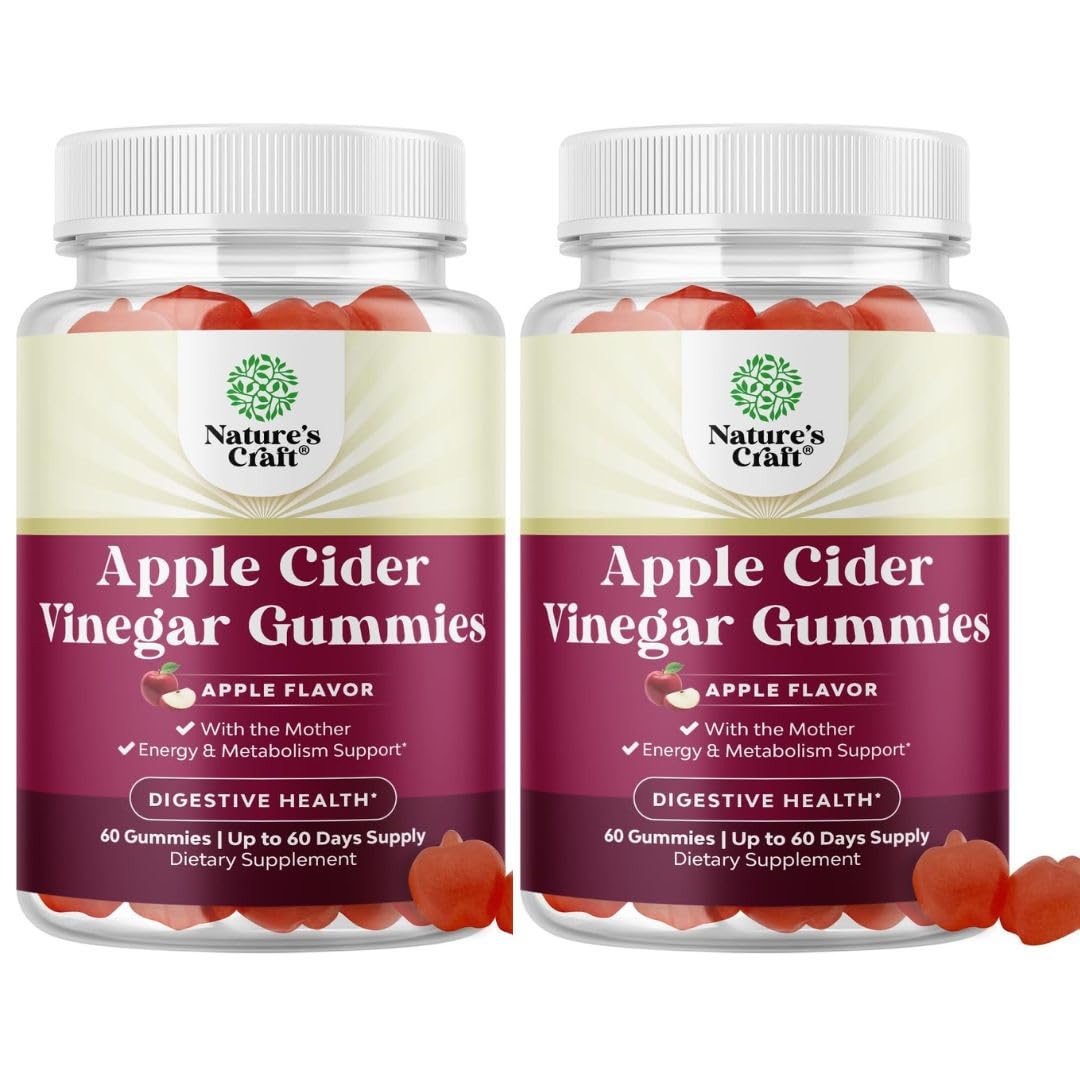 Gommes Vinaigre de Pomme Natures Craft – texture agréable et routine quotidienne