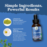 Natures Craft L-Theanine: produit vegan sans OGM pour votre routine.