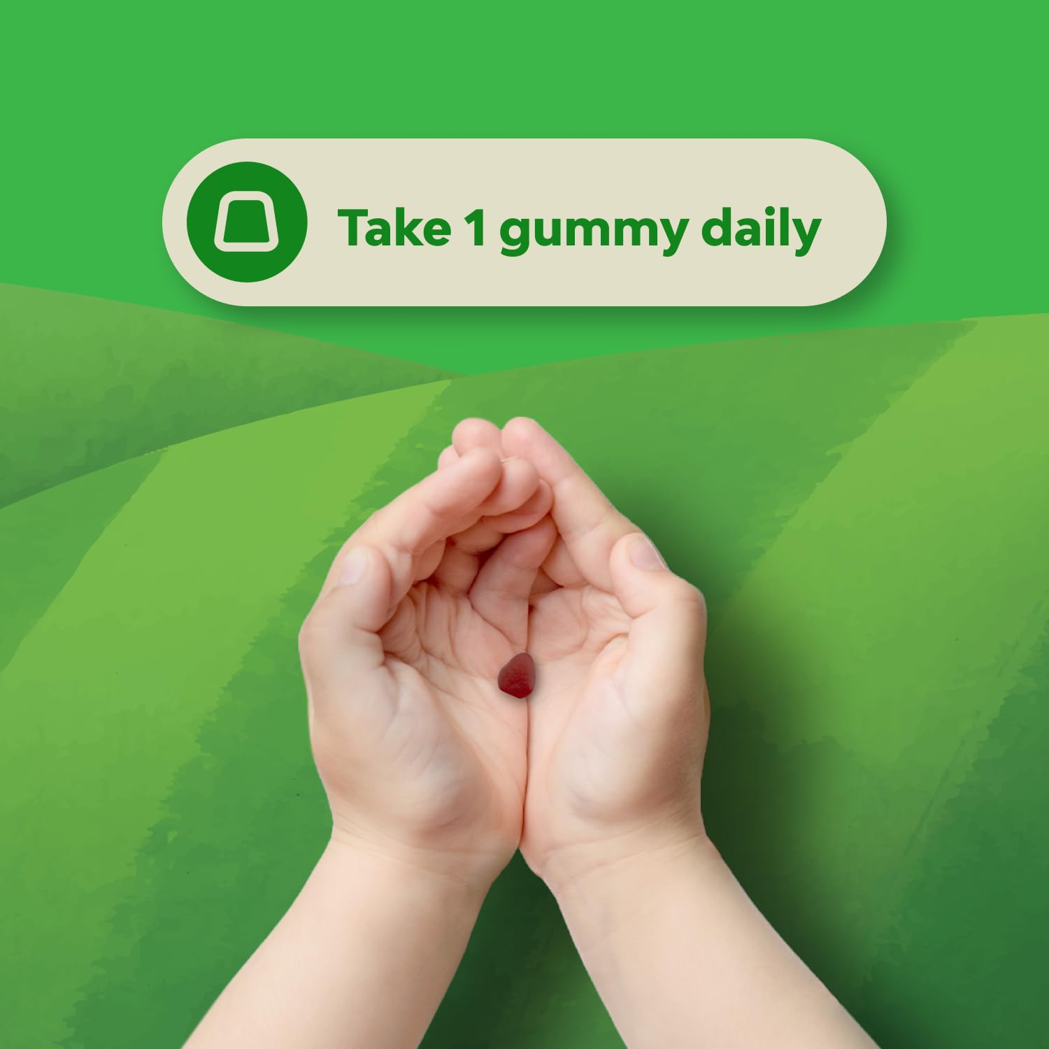 Gummies Natures Craft 2,5 milliards CFU, soutien probiotique quotidien possible.