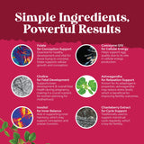 CoQ10 dans les gummies Natures Craft pour le bien-être au quotidien.