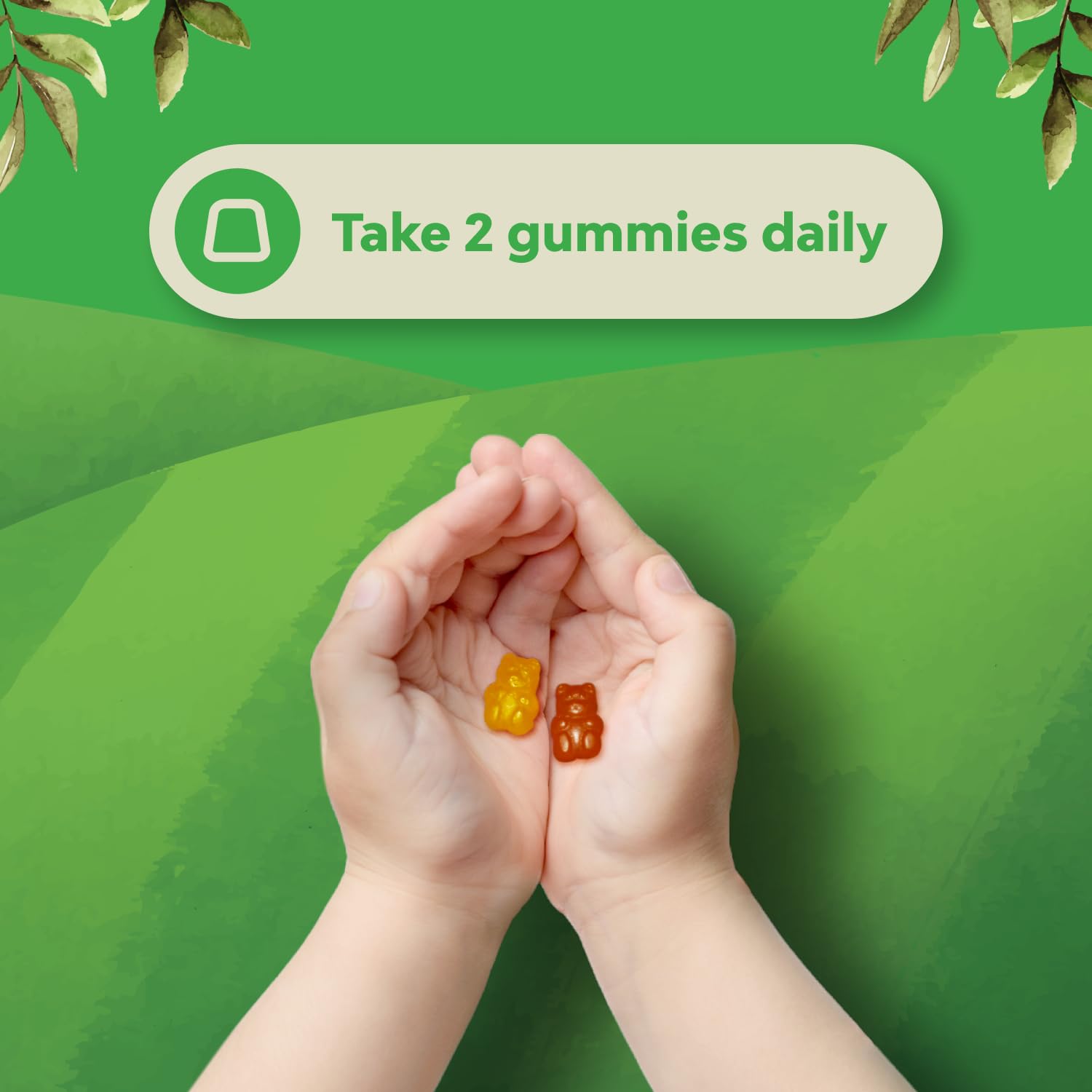 Gommes Natures Craft non-OGM pour enfants, formule naturelle et sûre