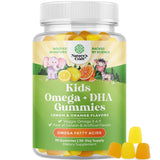 Gommes DHA pour enfants Natures Craft, boîte 90, soutien potentiel à la concentration.