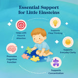 Gommes Focus Enfants Natures Craft goût fruité apprécié par les enfants.