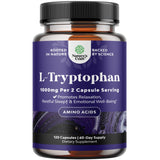 Natures Craft L-Tryptophane 1000mg: capsules soutenant sommeil et humeur