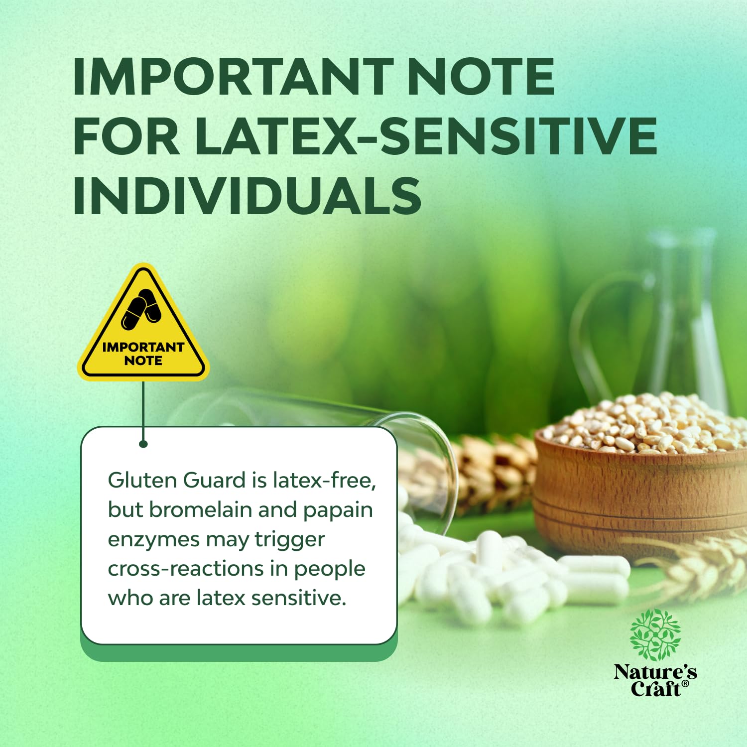 Lipase Natures Craft – aide potentielle à la digestion des graisses.
