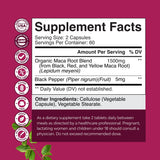 Natures Craft Maca Femmes, capsules fermées: dosage simple pour soutenir la vitalité.