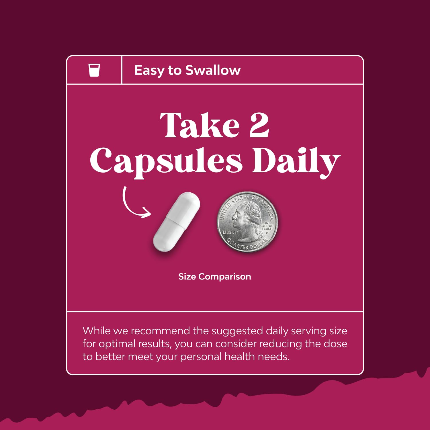 Natures Craft Maca Femmes, versement: capsules se glissent facilement dans la routine.