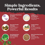 Natures Craft Maca Noire – capsules robustes, endurance au quotidien.