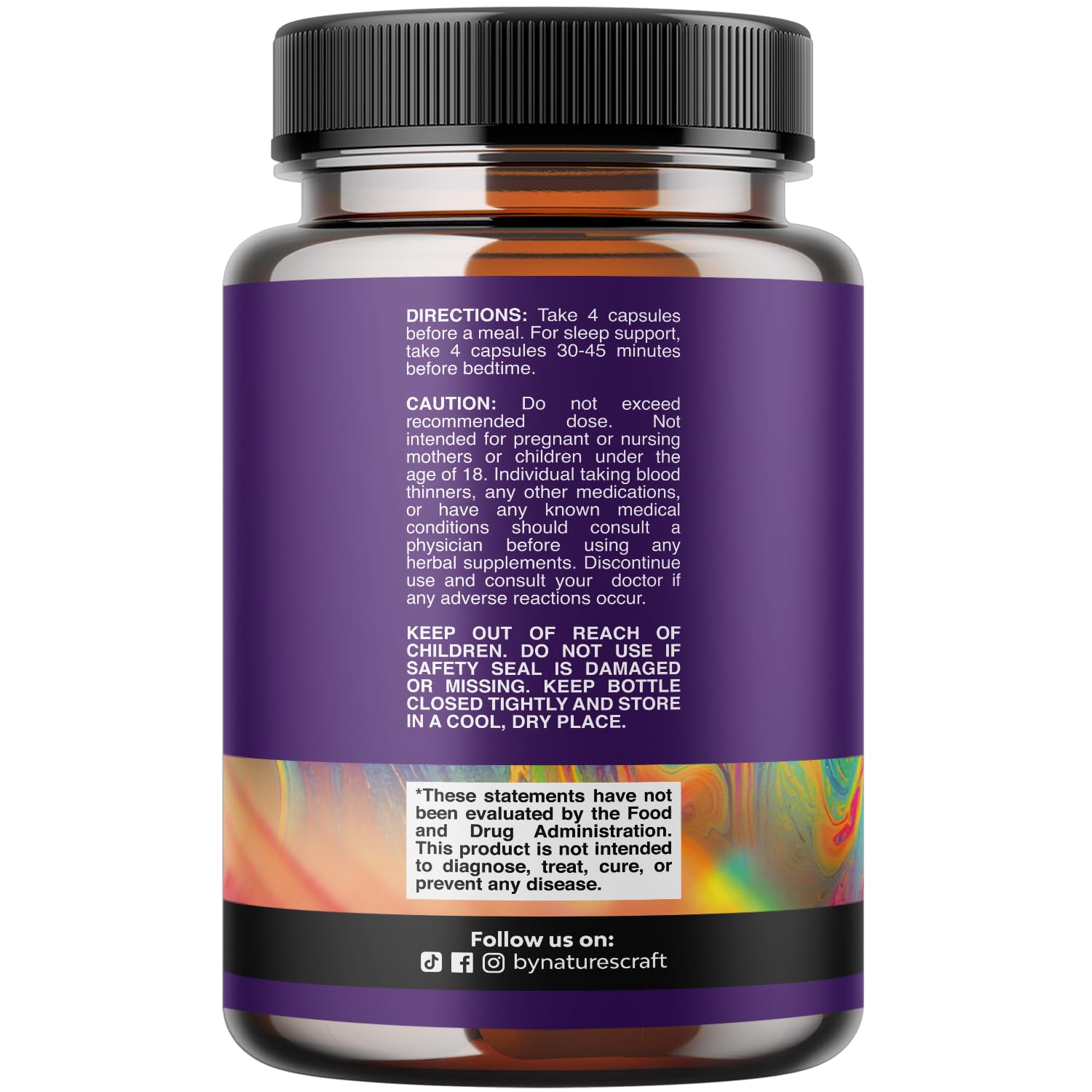 Gélules Natures Craft Magnésium Glycinate 500 mg, prise simple