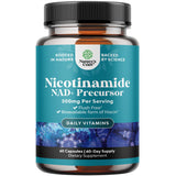 Capsules Niacinamide 500 mg de Natures Craft, soutien énergie durable et peau saine.