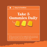 Nature's Craft Omega 3 Gummies - dose quotidienne pratique