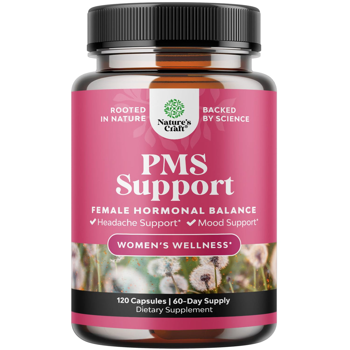 Natures Craft – gelules dans la bouteille pour un soutien hormonal quotidien.
