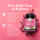 Natures Craft – gelules en gros plan montrant le dosage quotidien.