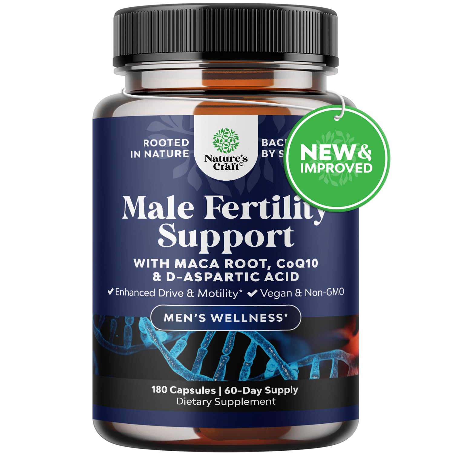 Natures Craft Pre Conceive: bouteille prête pour la préparation à la conception.