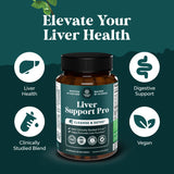 Natures Craft Pro Liver Support – tablettes détox du foie dans un emballage clair.