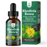 Natures Craft Rhodiola en bouteille pour un soutien quotidien potentiel d'énergie.
