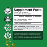 Natures Craft Saw Palmetto capsules 200 pour une utilisation quotidienne pratique