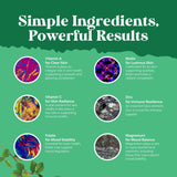 Natures Craft Teen Multivitamins gommes formule végétarienne sans OGM ni conservateurs artificiels