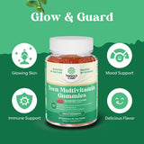 Natures Craft Teen Multivitamins gommes immunité et peau saine en support potentiel