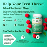 Natures Craft Teen Multivitamins gommes vitamines A à E pour l'équilibre quotidien