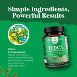 Natures Craft TUDCA, dose quotidienne facile, prise par capsule