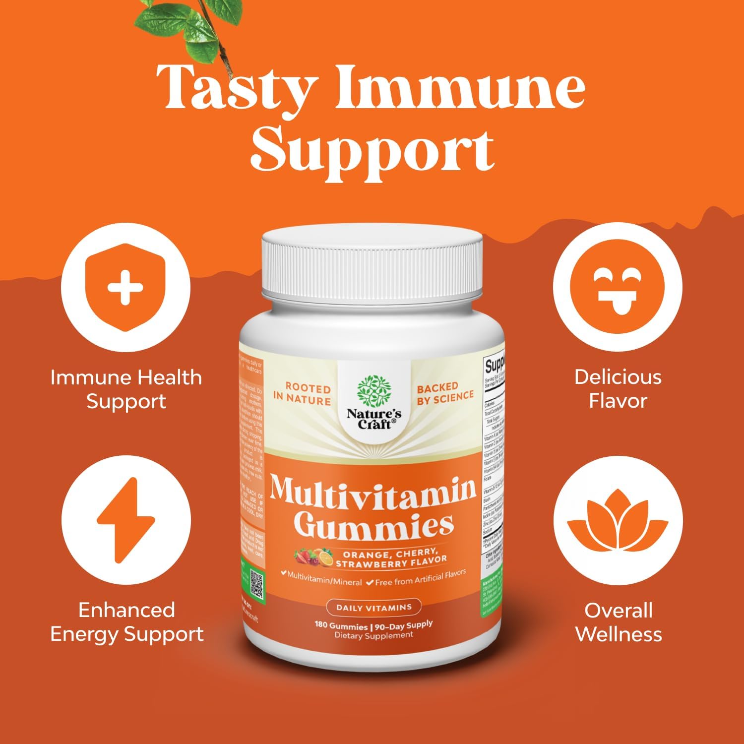 Nature's Craft vitalité et humeur – usage quotidien pour adultes actifs