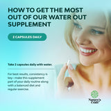 Natures Craft Water Away - prise avec eau, format pratique et discret.
