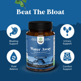 Natures Craft Water Away : thé vert pour favoriser l’équilibre des fluides corporels.