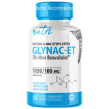 GlyNAC-ET Nature's Fusions — bouteille prête et pratique pour le quotidien; soutien antioxydant potentiel.