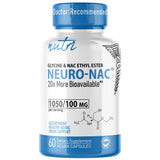Nature's Fusions Neuro NACET – Bouteille prête à l'emploi, soutien potentiel à l'antioxydant.