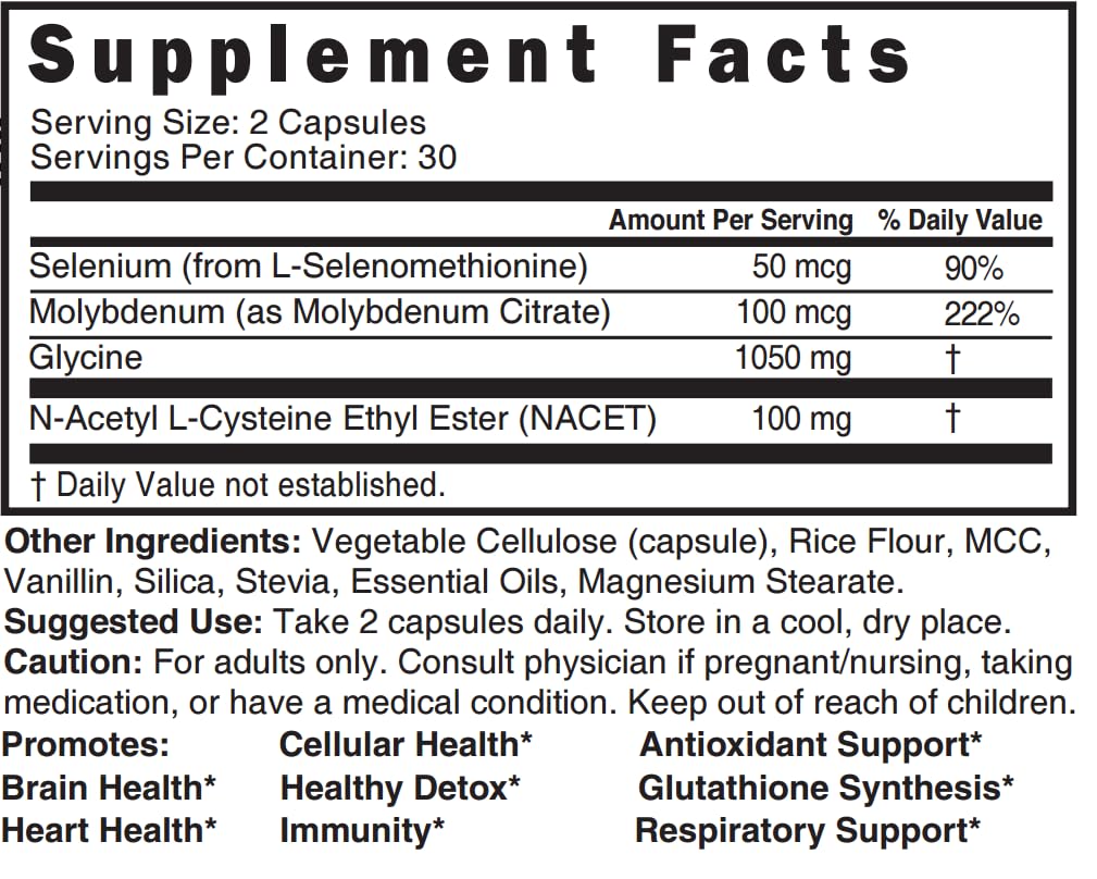 Certification et tests labo tiers pour Nature's Fusions Neuro NACET