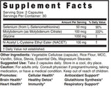 Certification et tests labo tiers pour Nature's Fusions Neuro NACET