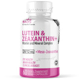 Nature's Fusions Nutri Lutein 20 mg – capsules pour soutenir la santé visuelle au quotidien.