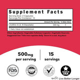 Nature's Fusions Nutri Urolithin A, emballage compact facilitant le rangement.