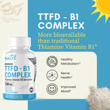 Magnésium taurate dans Nature's Fusions TTFD B1, soutien nerveux
