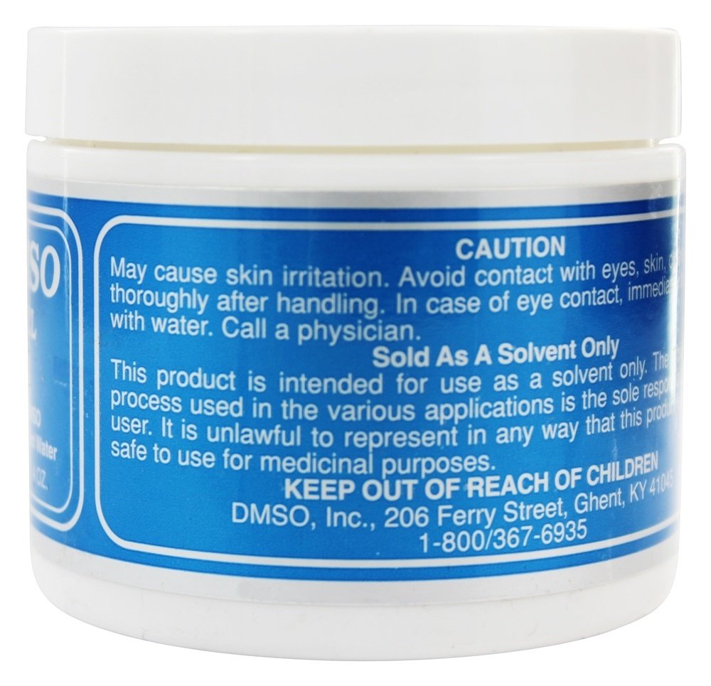 Nature's Gift DMSO 90% Gel – texture gel légère facilitant l'application.
