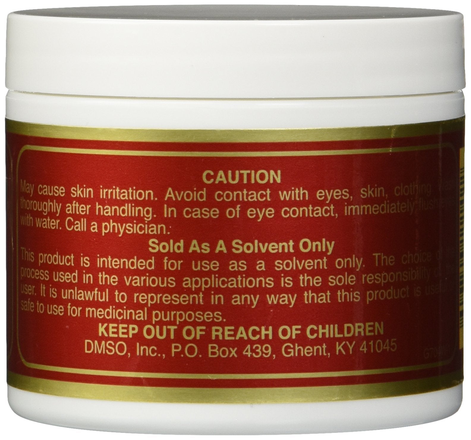 Nature's Gift DMSO Gel non parfumé – application simple pour un soulagement pratique et sûr.