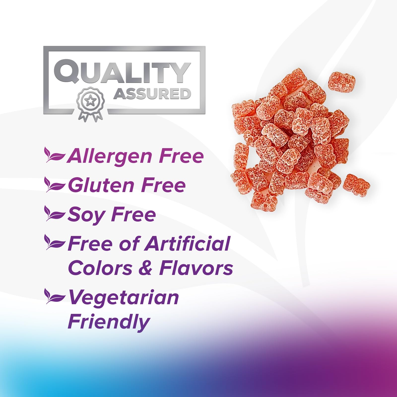 Nature's Gummies: adaptés aux adultes hommes et femmes actifs.