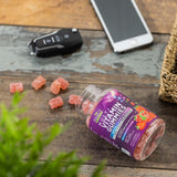 Nature's Gummies: goût fruité idéal en collation.