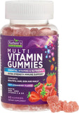 Nature's Gummies: bouteille multivitamines pour une vitalité quotidienne.
