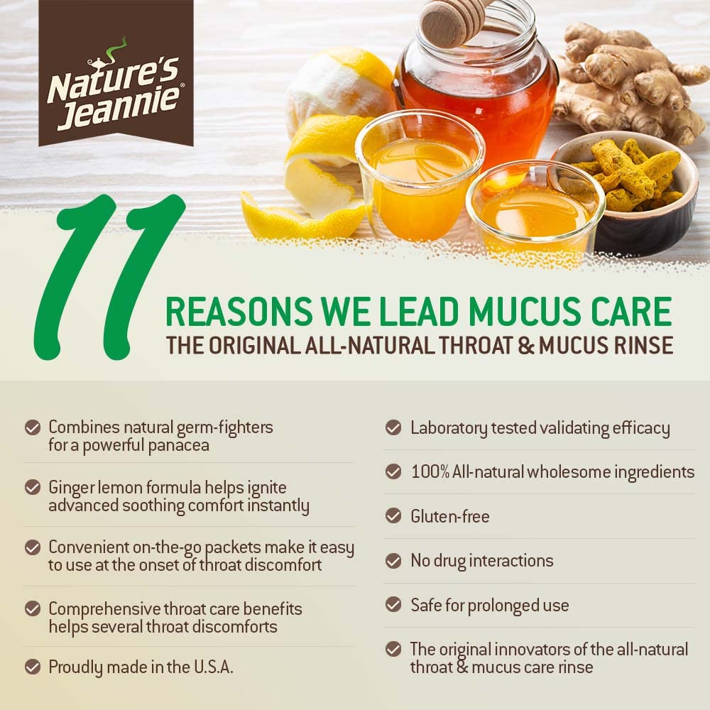 Nature's Jeannie Gargle Away idéal pour un usage prolongé sans effets indésirables