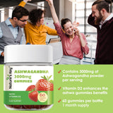 Gommes nature's Key Ashwagandha véganes sans gélatine.