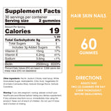 Conseils d utilisation Nature's Key Biotine Gommes quotidiennement